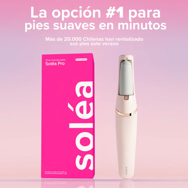 Kit Soléa Pro® - Elimina Piel Seca y Callos Duros en 5 Minutos