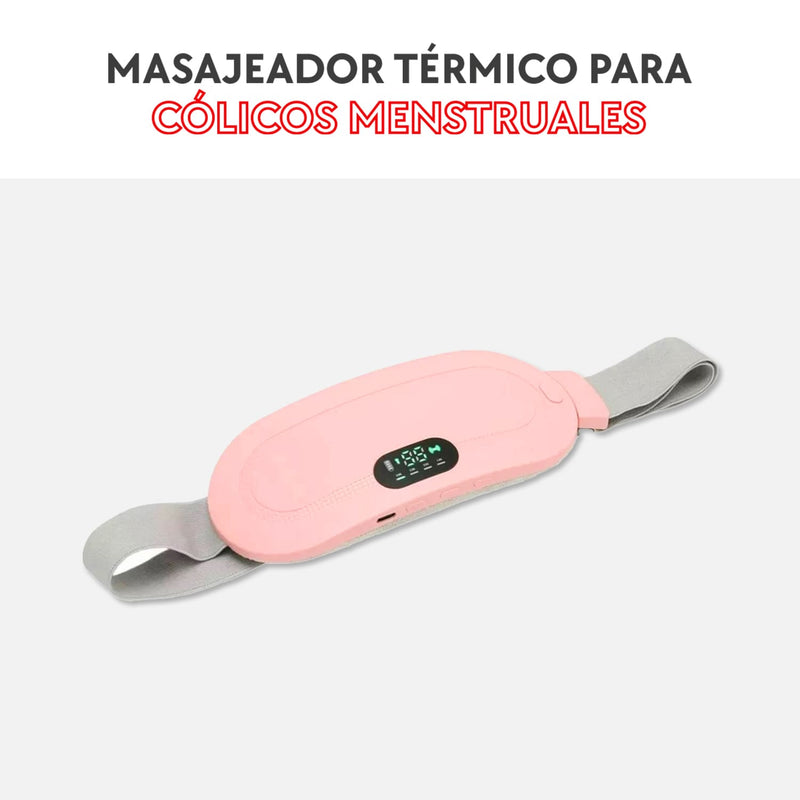 Masajeador térmico para cólicos